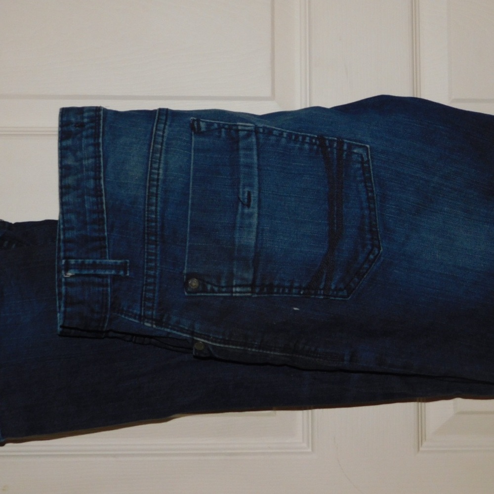 Calvin Klein Jeans Blue Straight Leg Denim